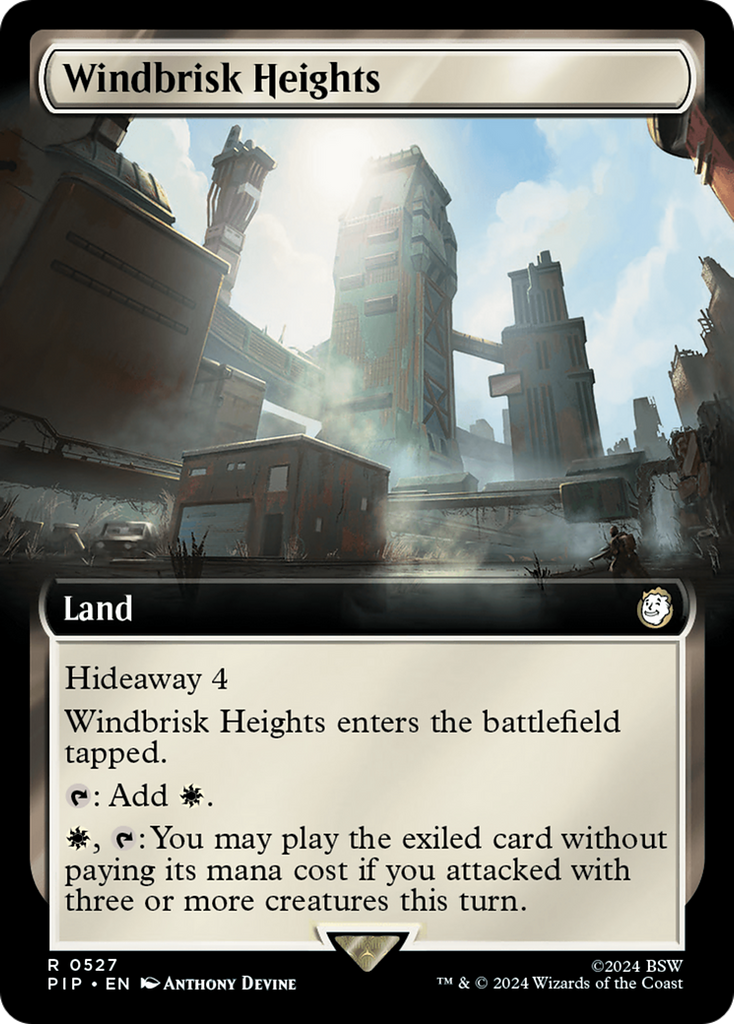 Magic: The Gathering - Windbrisk Heights Foil - Fallout
