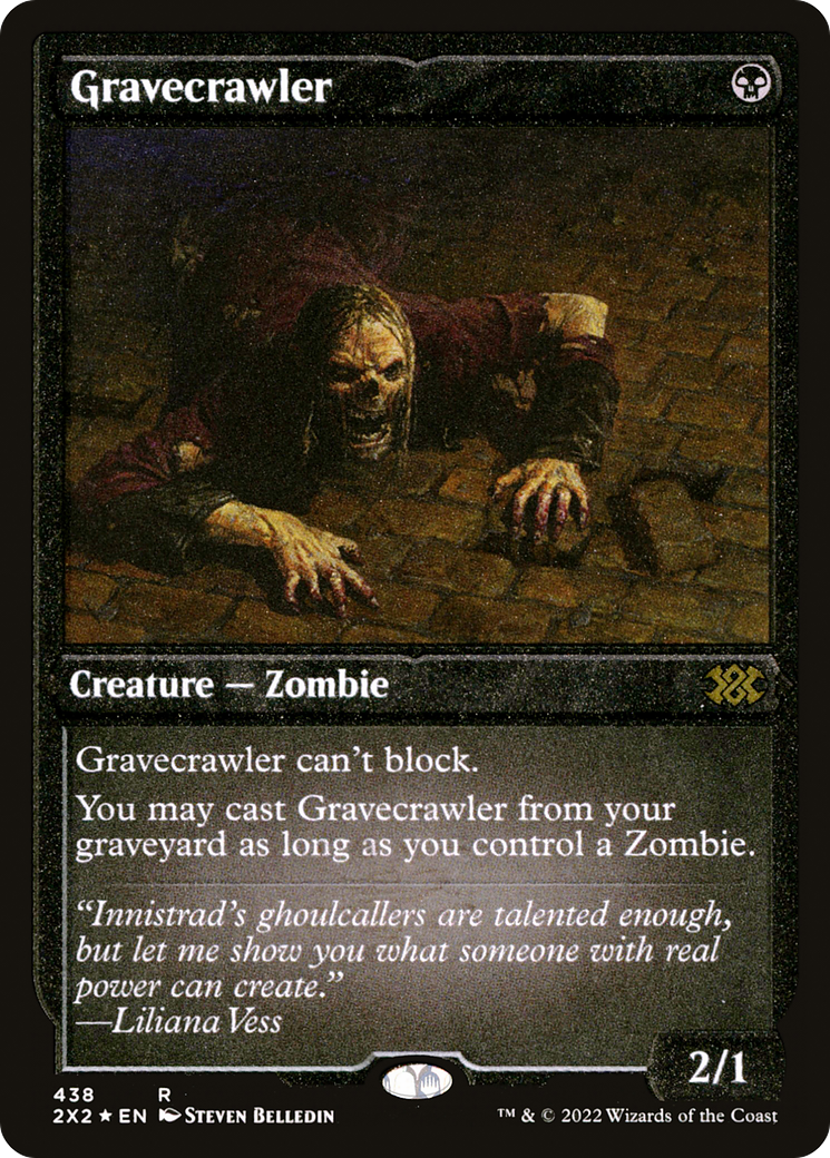 Magic: The Gathering - Gravecrawler Foil - Double Masters 2022