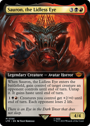 Magic: The Gathering - Sauron, the Lidless Eye - The Lord of the Rings: Tales of Middle-earth