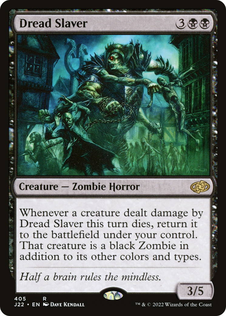 Magic: The Gathering - Dread Slaver - Jumpstart 2022