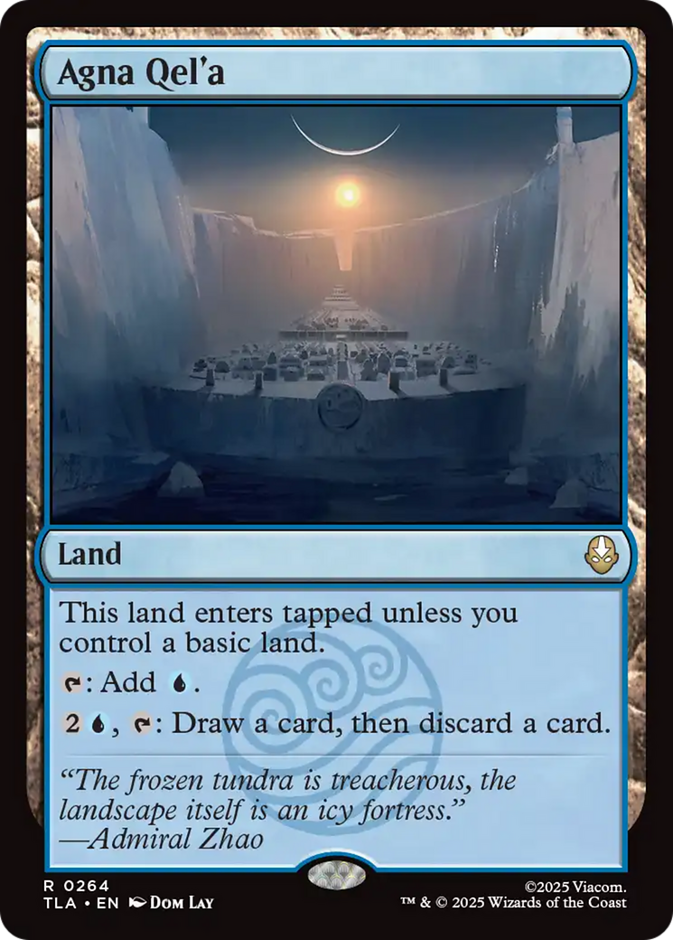 Magic: The Gathering - Agna Qel'a Foil - Avatar: The Last Airbender