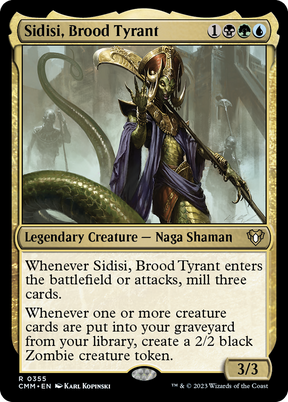 Magic: The Gathering - Sidisi, Brood Tyrant - Commander Masters