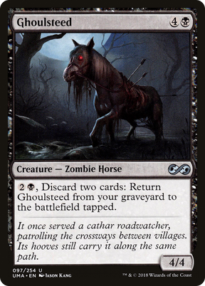 Magic: The Gathering - Ghoulsteed Foil - Ultimate Masters