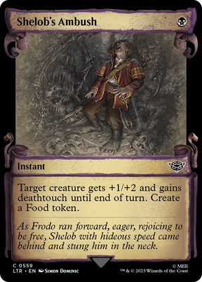 Magic: The Gathering - Shelob's Ambush - The Lord of the Rings: Tales of Middle-earth
