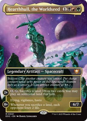 Magic: The Gathering - Hearthhull, the Worldseed Foil - Edge of Eternities Commander