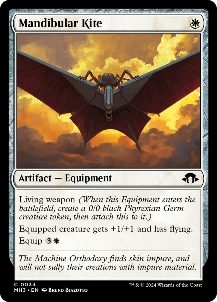 Magic: The Gathering - Mandibular Kite Foil - Modern Horizons 3