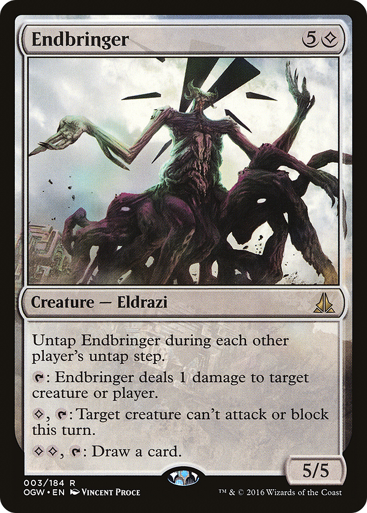 Magic: The Gathering - Endbringer Foil - Oath of the Gatewatch