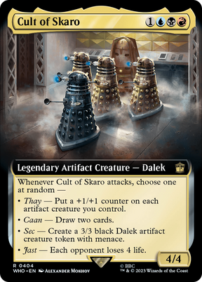 Magic: The Gathering - Cult of Skaro Foil - Doctor Who