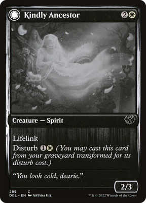 Magic: The Gathering - Kindly Ancestor // Ancestor's Embrace - Innistrad: Double Feature