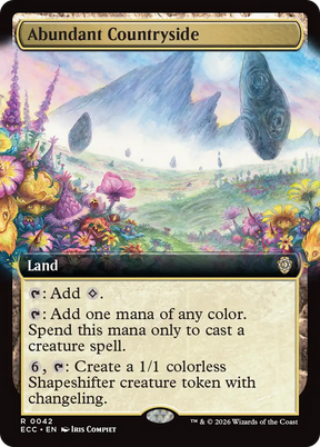 Magic: The Gathering - Abundant Countryside - Lorwyn Eclipsed Commander