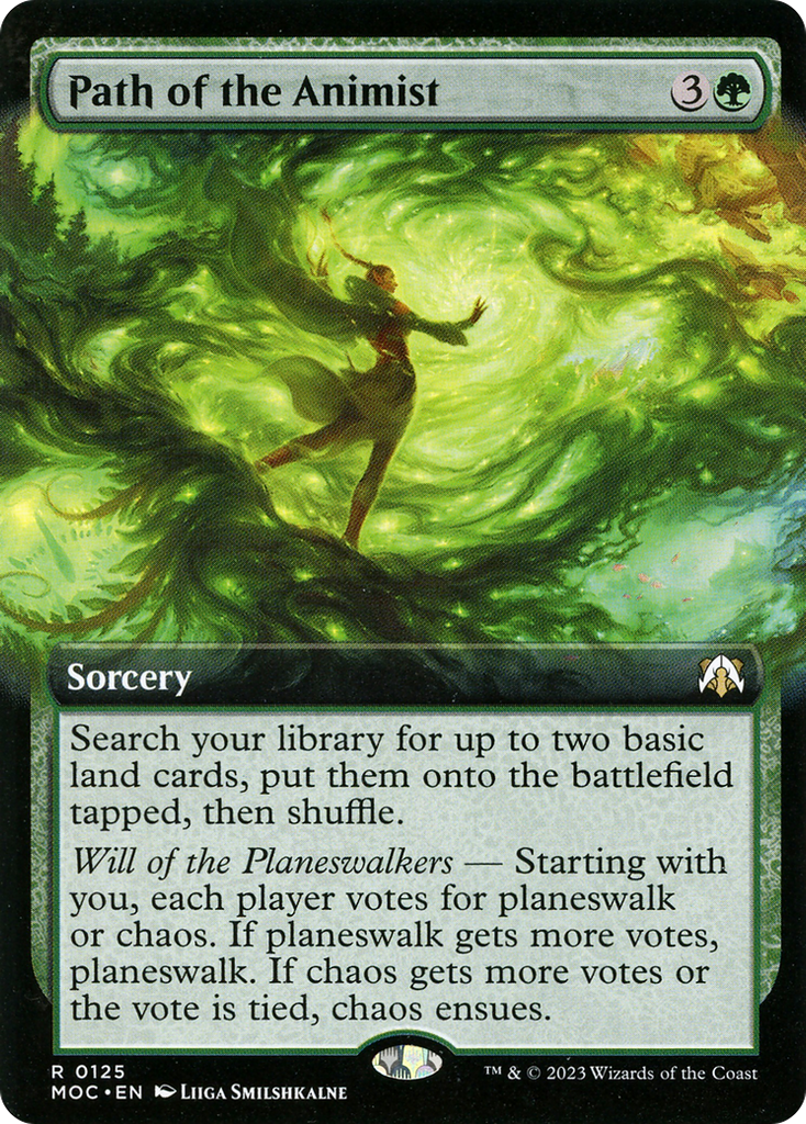 Magic: The Gathering - Path of the Animist - March of the Machine Commander