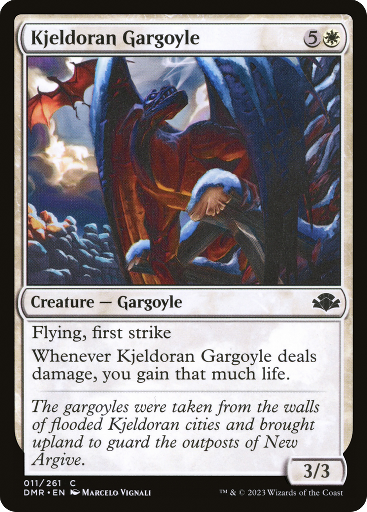 Magic: The Gathering - Kjeldoran Gargoyle - Dominaria Remastered