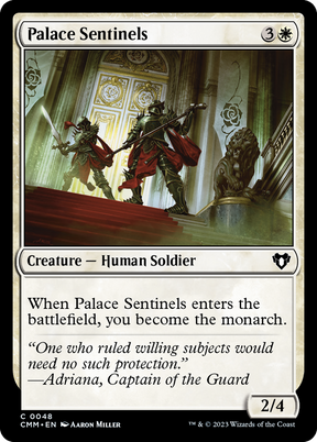 Magic: The Gathering - Palace Sentinels - Commander Masters