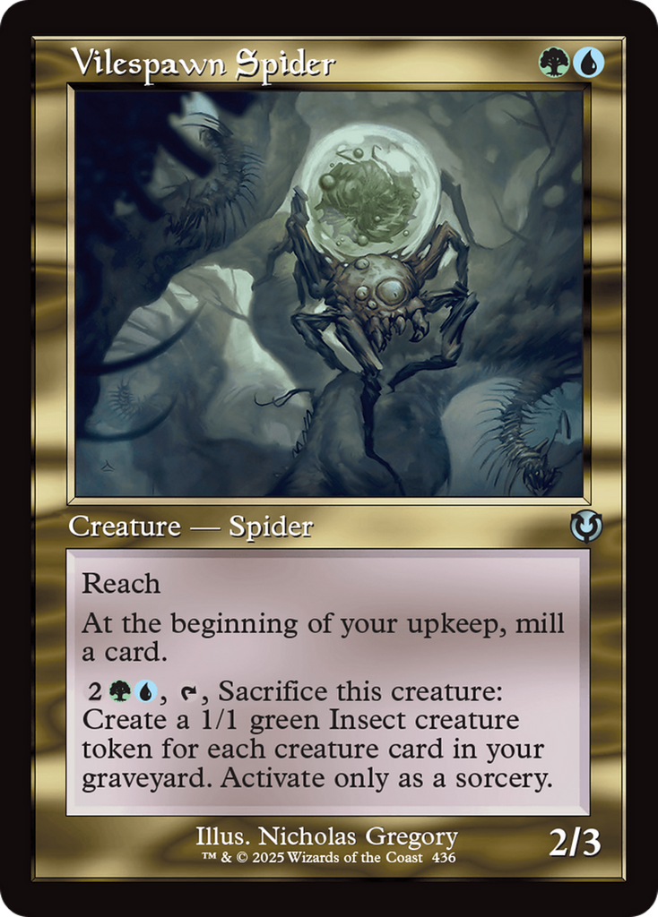 Magic: The Gathering - Vilespawn Spider - Innistrad Remastered