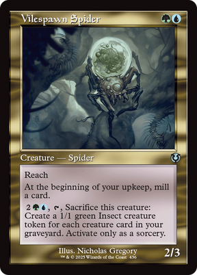 Magic: The Gathering - Vilespawn Spider - Innistrad Remastered