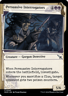Magic: The Gathering - Persuasive Interrogators - Murders at Karlov Manor