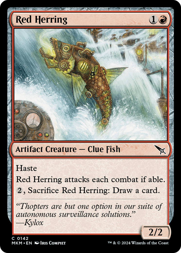 Magic: The Gathering - Red Herring - Murders at Karlov Manor