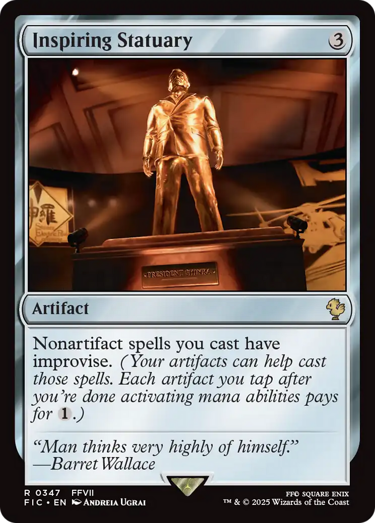 Magic: The Gathering - Inspiring Statuary - Final Fantasy Commander