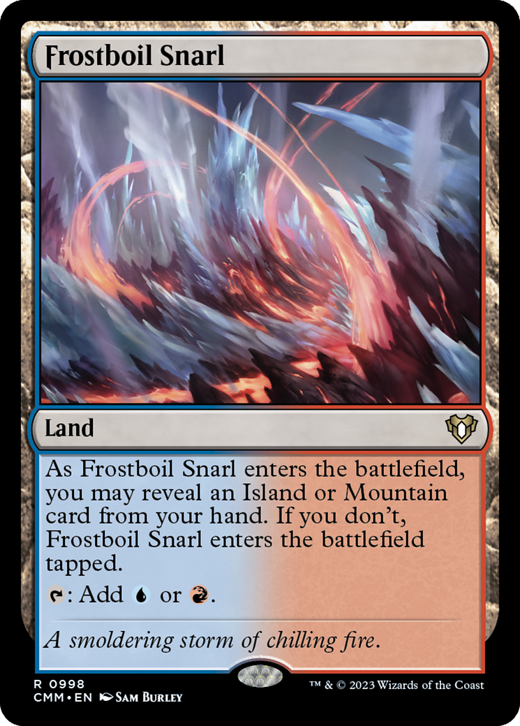 Magic: The Gathering - Frostboil Snarl - Commander Masters