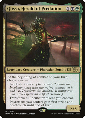 Magic: The Gathering - Glissa, Herald of Predation - March of the Machine