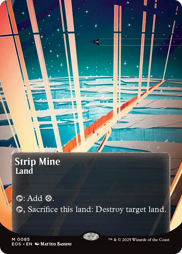 Magic: The Gathering - Strip Mine - Edge of Eternities: Stellar Sights