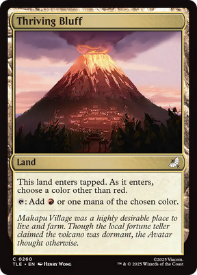 Magic: The Gathering - Thriving Bluff - Avatar: The Last Airbender Eternal