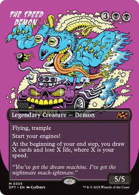 Magic: The Gathering - The Speed Demon Foil - Aetherdrift