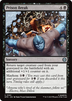 Magic: The Gathering - Prison Break Foil - Marvel's Spider-Man