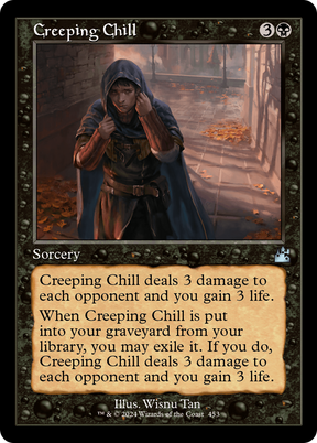 Magic: The Gathering - Creeping Chill - Ravnica Remastered