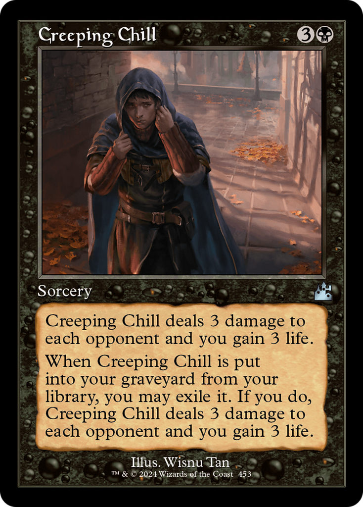 Magic: The Gathering - Creeping Chill Foil - Ravnica Remastered