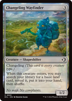 Magic: The Gathering - Changeling Wayfinder Foil - Lorwyn Eclipsed