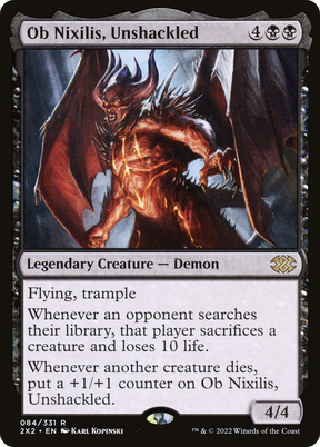 Magic: The Gathering - Ob Nixilis, Unshackled Foil - Double Masters 2022