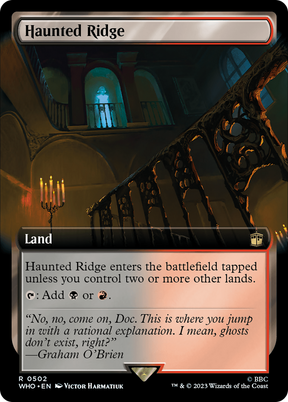 Magic: The Gathering - Haunted Ridge - Doctor Who