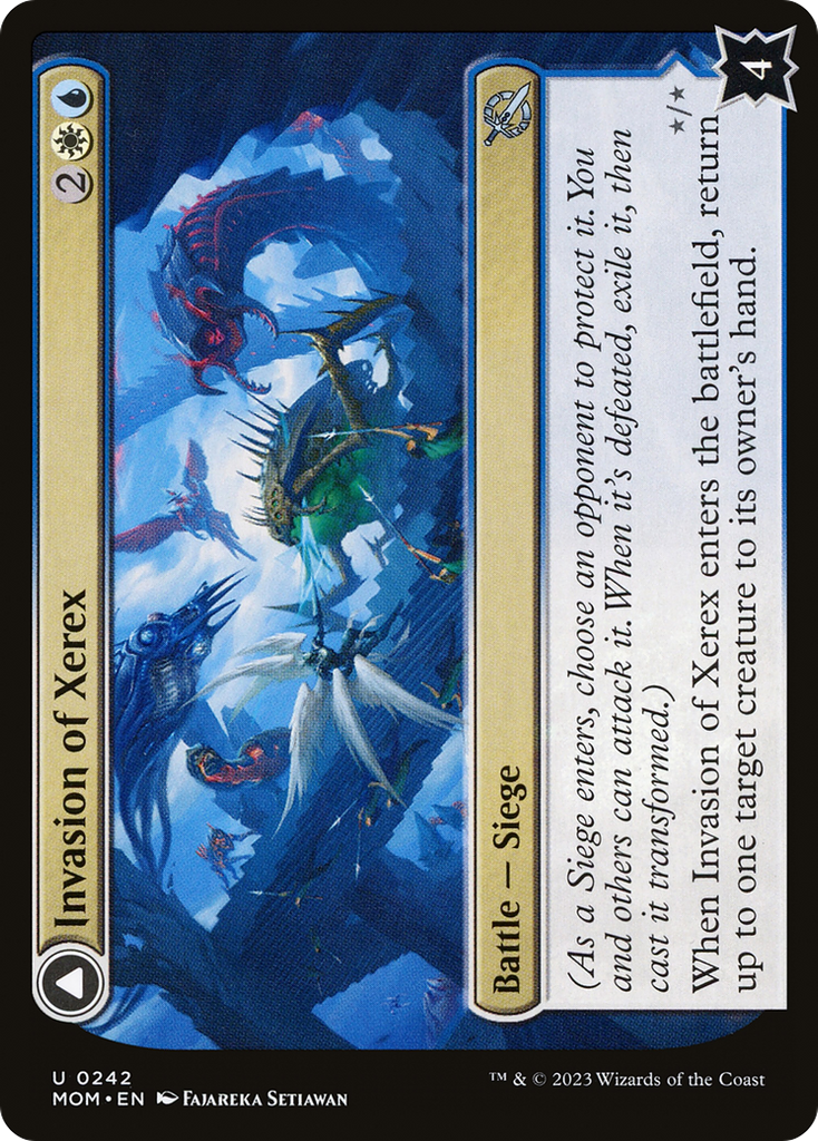 Magic: The Gathering - Invasion of Xerex // Vertex Paladin Foil - March of the Machine