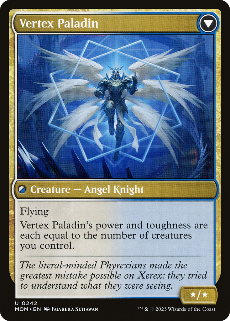 Magic: The Gathering - Invasion of Xerex // Vertex Paladin Foil - March of the Machine