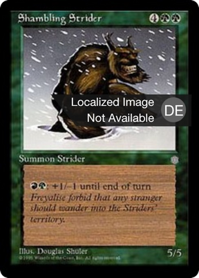 Magic: The Gathering - Schlurfendes Untier - Ice Age