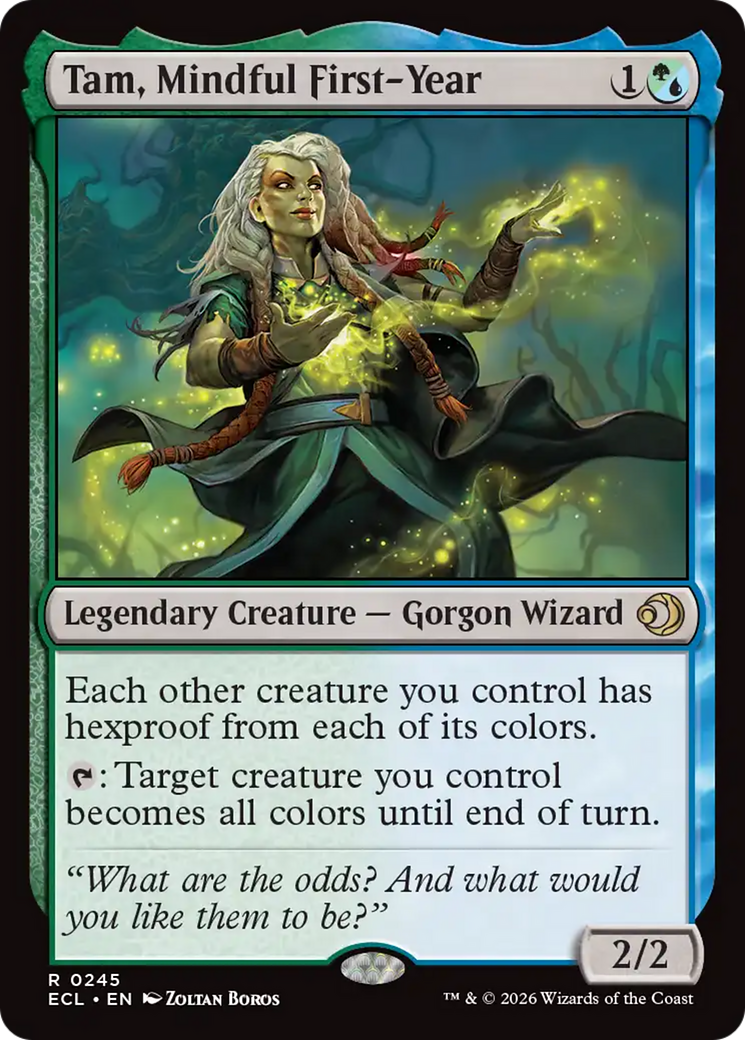 Magic: The Gathering - Tam, Mindful First-Year Foil - Lorwyn Eclipsed