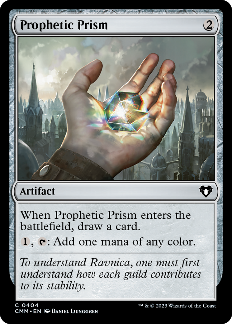 Magic: The Gathering - Prophetic Prism Foil - Commander Masters