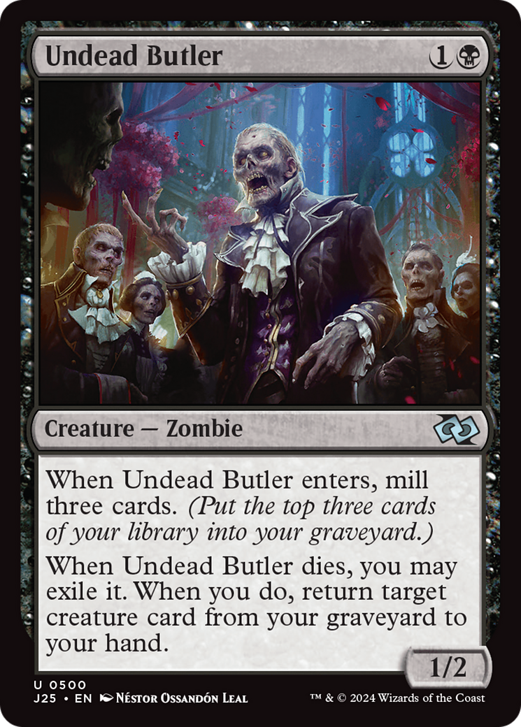 Magic: The Gathering - Undead Butler - Foundations Jumpstart