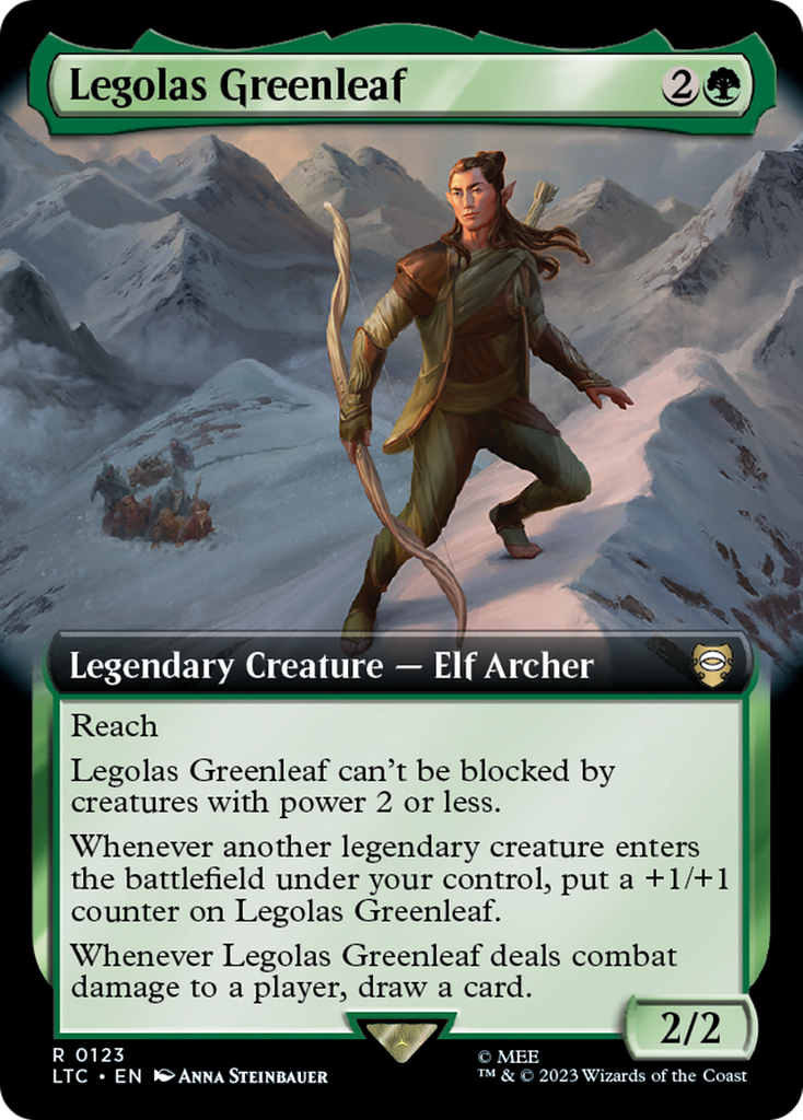 Magic: The Gathering - Legolas Greenleaf - Tales of Middle-earth Commander