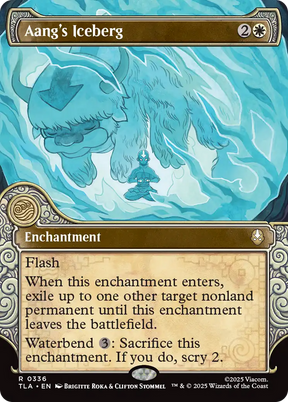 Magic: The Gathering - Aang's Iceberg Foil - Avatar: The Last Airbender