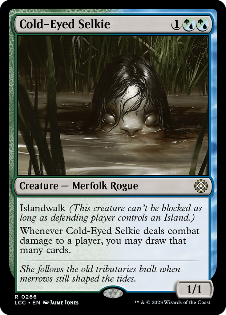 Magic: The Gathering - Cold-Eyed Selkie - The Lost Caverns of Ixalan Commander