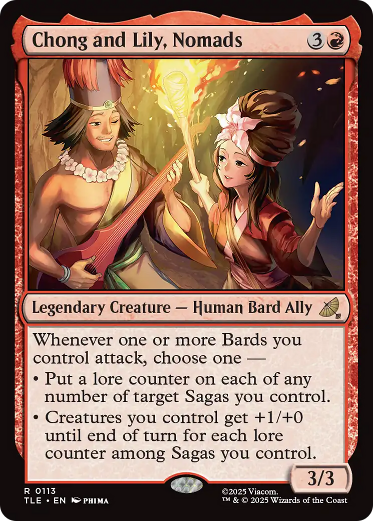 Magic: The Gathering - Chong and Lily, Nomads - Avatar: The Last Airbender Eternal