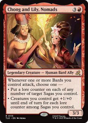 Magic: The Gathering - Chong and Lily, Nomads - Avatar: The Last Airbender Eternal