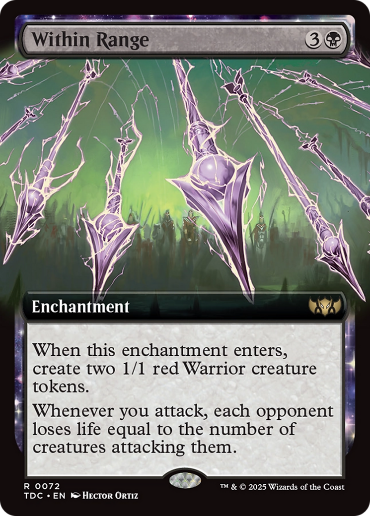 Magic: The Gathering - Within Range - Tarkir: Dragonstorm Commander