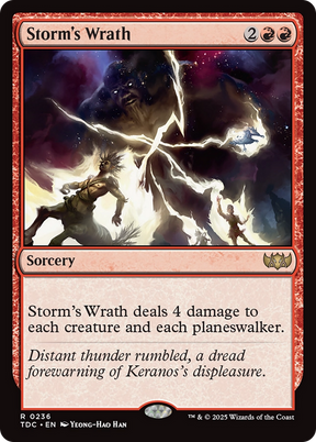 Magic: The Gathering - Storm's Wrath - Tarkir: Dragonstorm Commander
