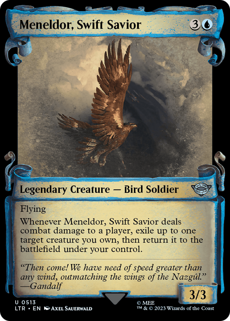 Magic: The Gathering - Meneldor, Swift Savior - The Lord of the Rings: Tales of Middle-earth