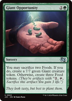 Magic: The Gathering - Giant Opportunity - Foundations Jumpstart