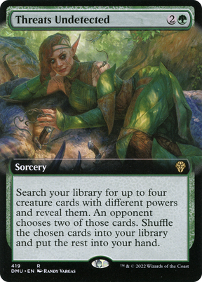 Magic: The Gathering - Threats Undetected Foil - Dominaria United