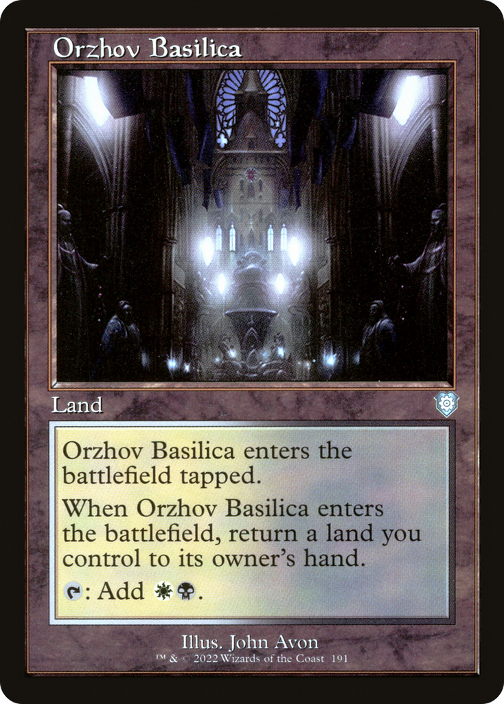 Magic: The Gathering - Orzhov Basilica - The Brothers' War Commander